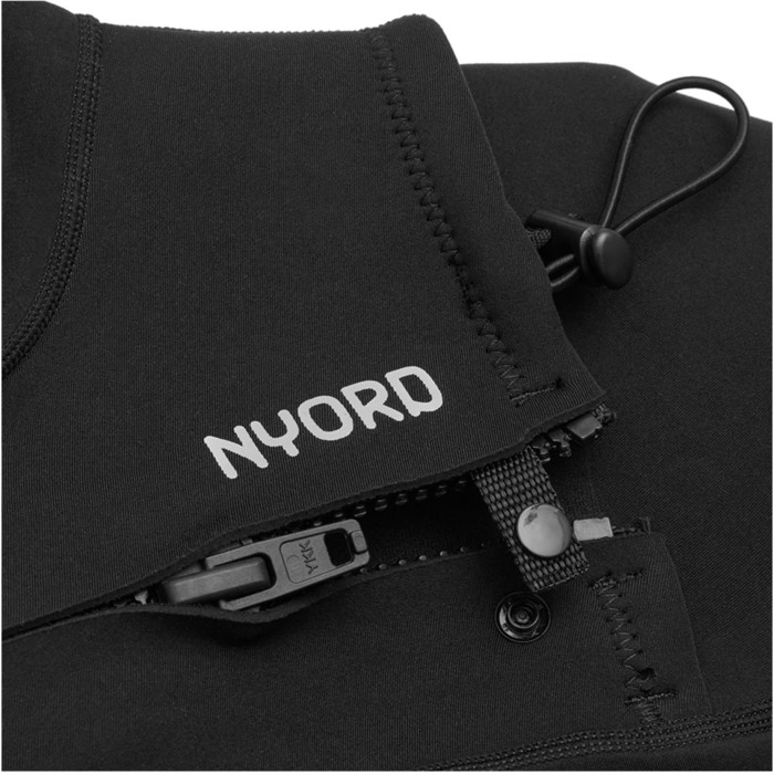 2024 Nyord Mens Tempus 2/2mm Chest Zip Shorty Wetsuit & 20L Dry Bag & Key Case Bundle MTEMP01 - Black